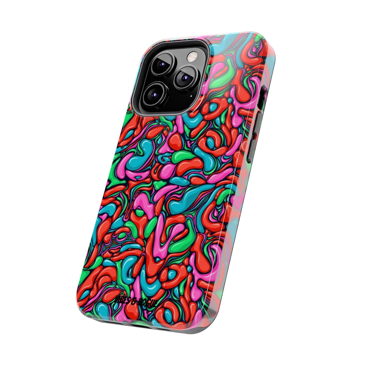 Vibrant Tough Phone Cases - Colorful Abstract Designs for Teens & Adults, Perfect Gift for Birthdays, Holidays, & Everyday Use