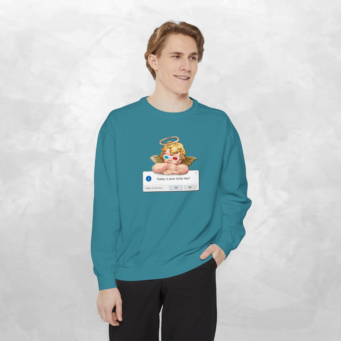 Cozy Unisex Sweatshirt with Playful Design - Perfect Gift for Friends, Parties, Casual Days, and Holidays