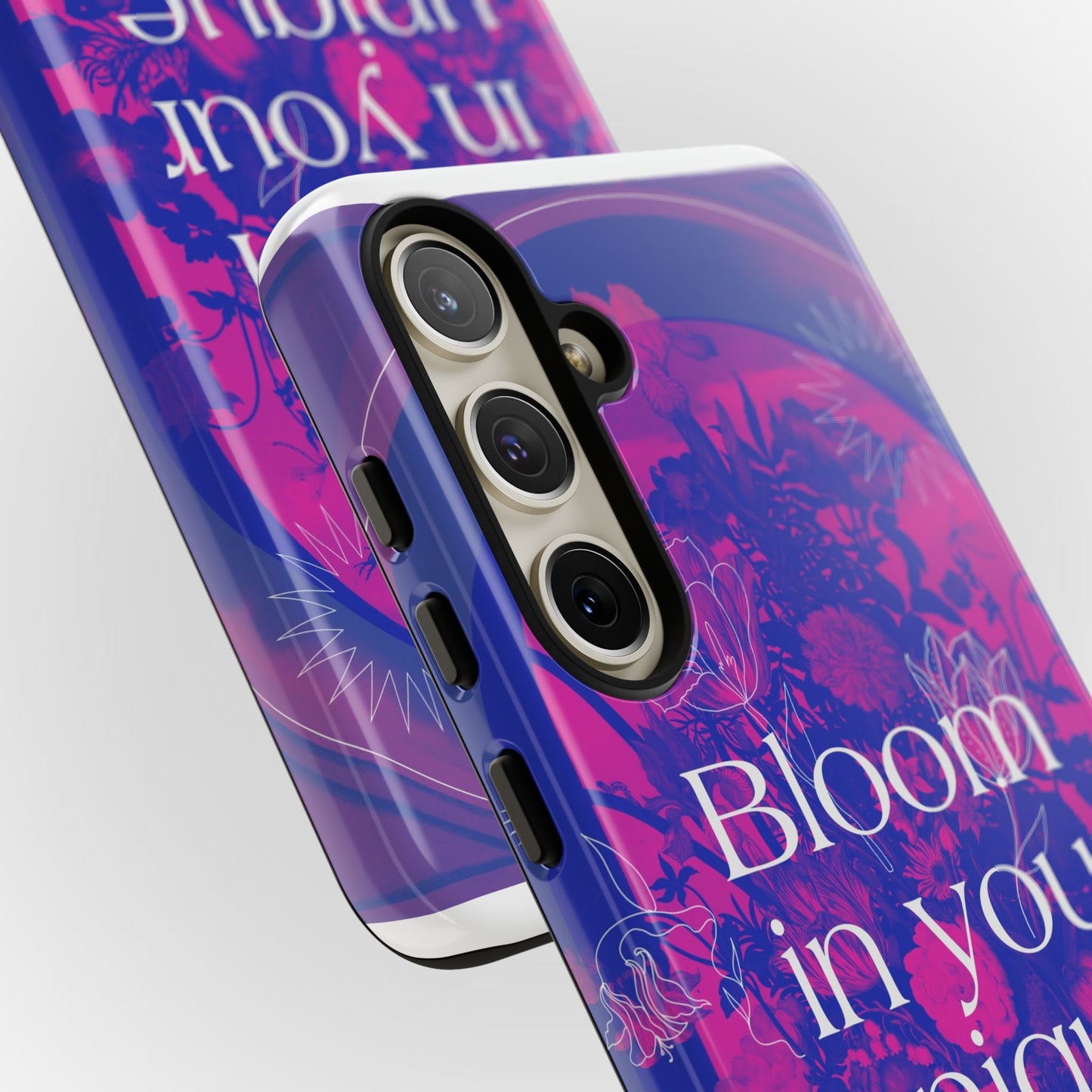 Bloom in Your Unique Way Phone Case - Tough and Stylish Design