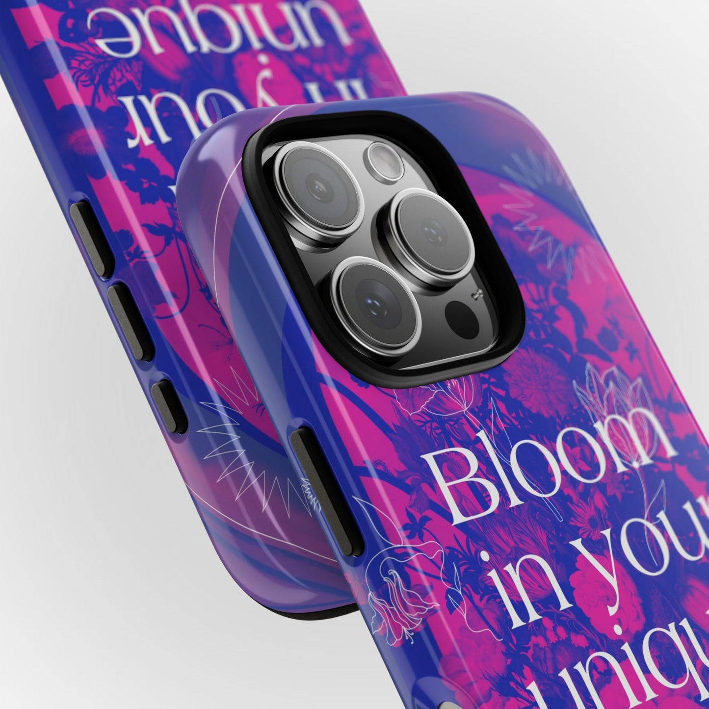 Bloom in Your Unique Way Phone Case - Tough and Stylish Design