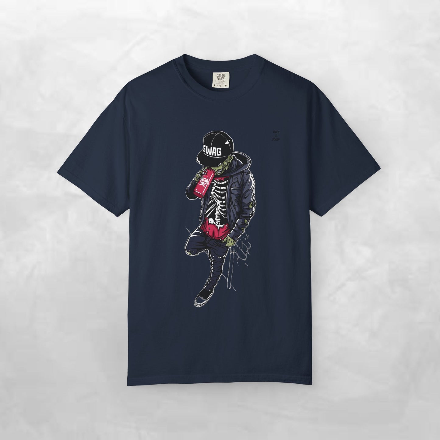 Cool Skeleton Swag Unisex T-Shirt - Trendy Streetwear Graphic Tee