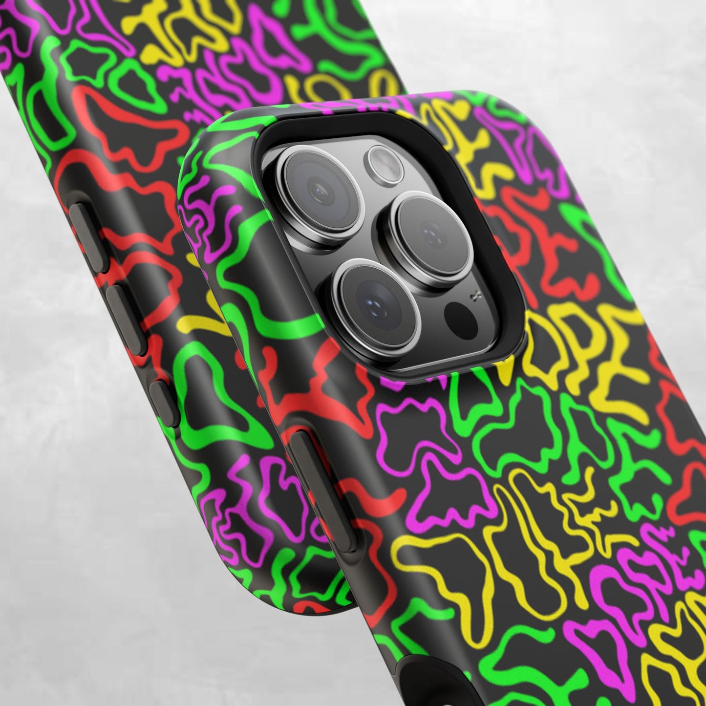 Colorful Magnetic Phone Cases, Funky Case for Teens, Cool Phone Accessories, Unique Gift for Friends, Vibrant Tough Cases, Phone Protection