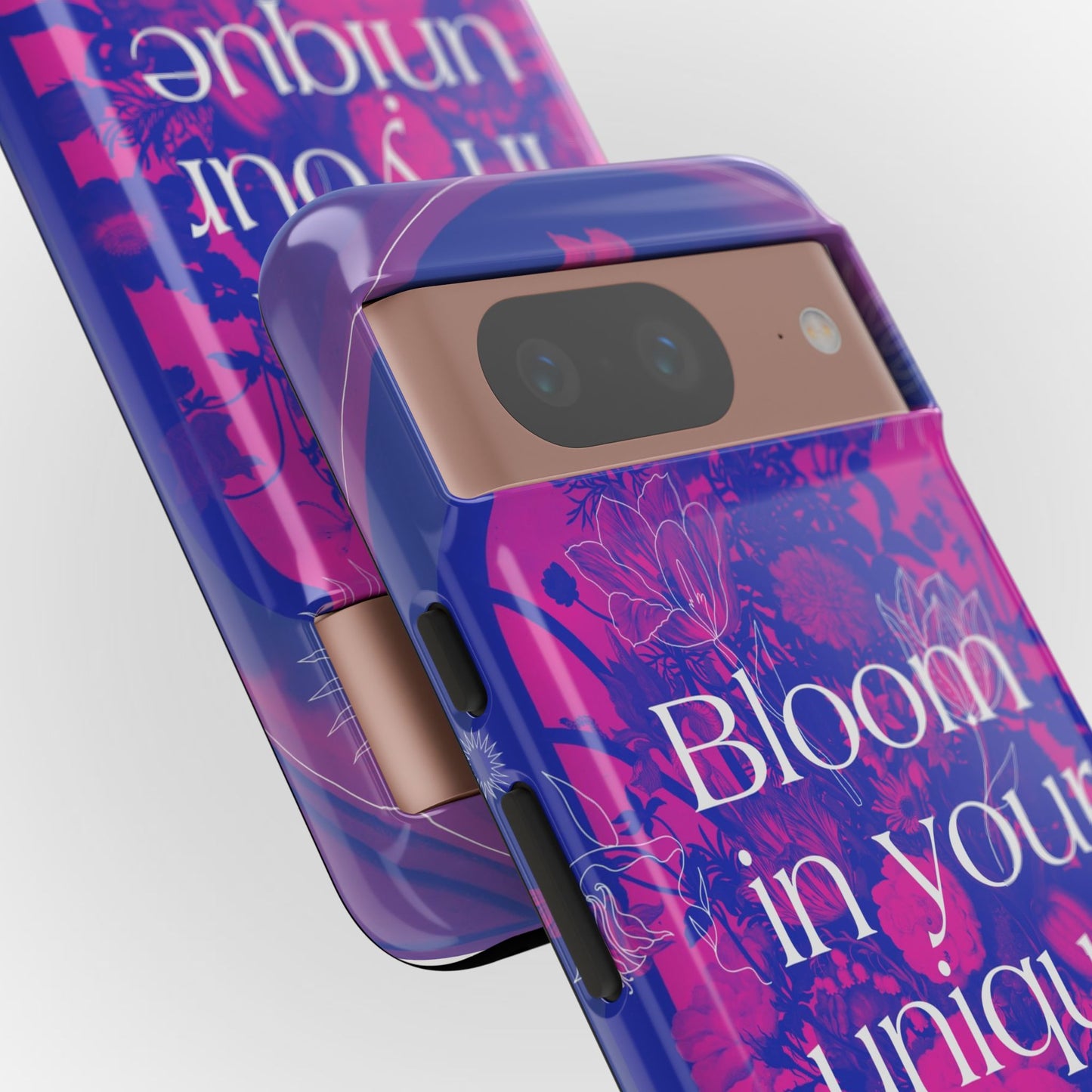 Bloom in Your Unique Way Phone Case - Tough and Stylish Design