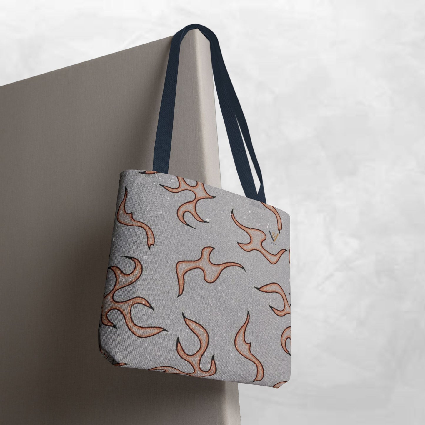 Stylish AOP Tote Bag - Trendy Reusable Shopping Bag, Casual Handbag, Gift for Her, Eco-friendly Tote, Everyday Carryall