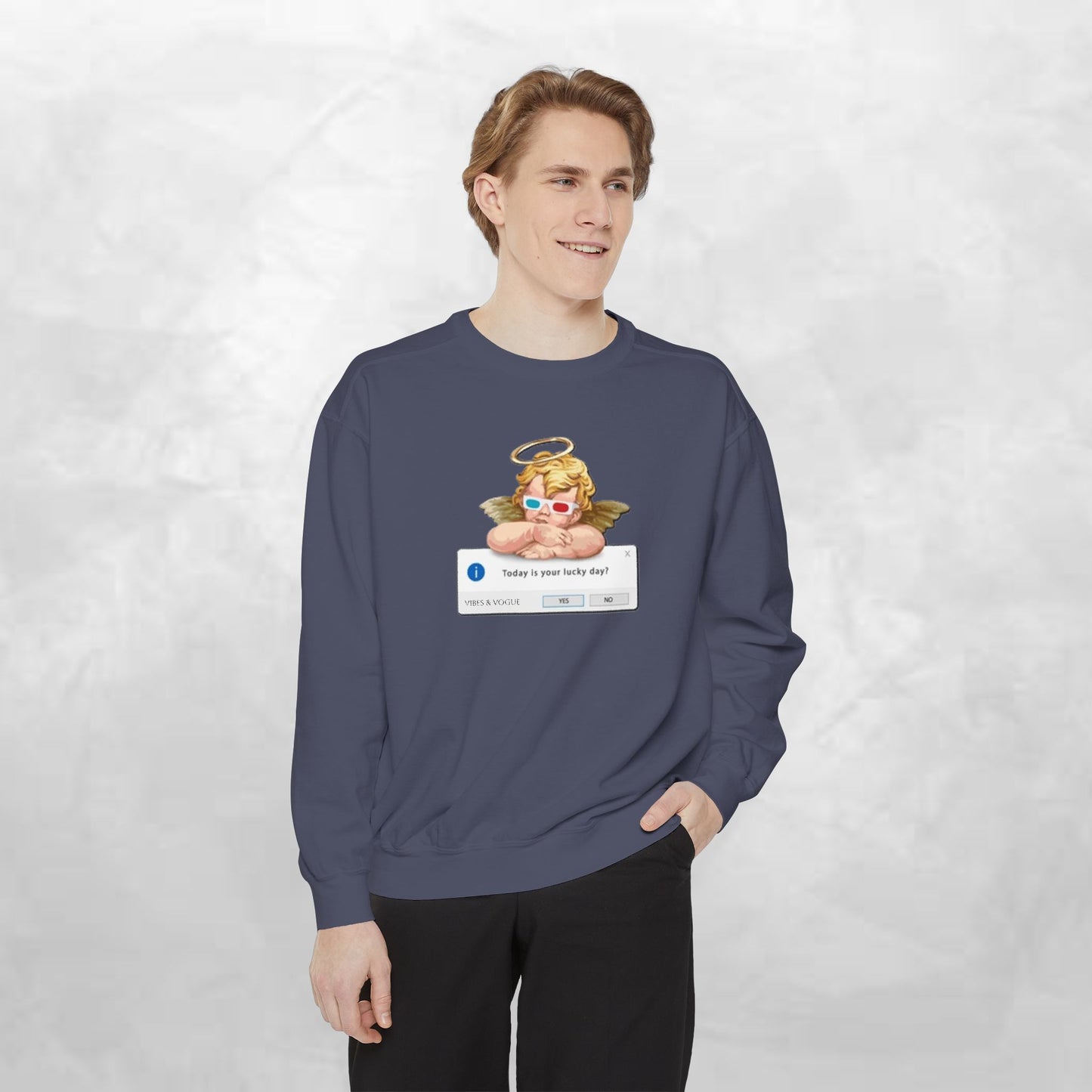 Cozy Unisex Sweatshirt with Playful Design - Perfect Gift for Friends, Parties, Casual Days, and Holidays