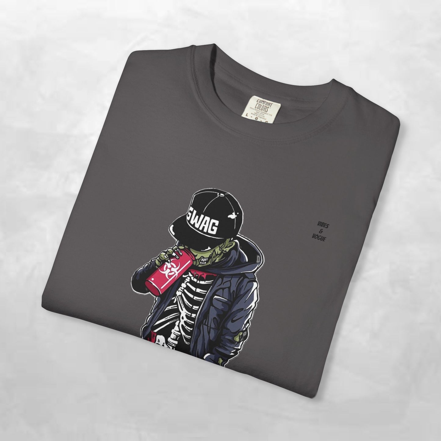 Cool Skeleton Swag Unisex T-Shirt - Trendy Streetwear Graphic Tee