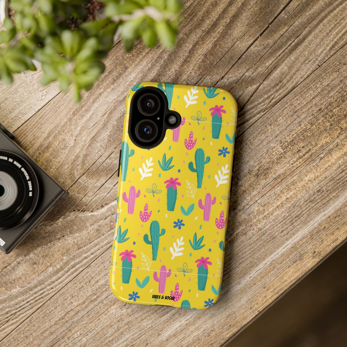 Cactus Phone Case - Tough Cases for Nature Lovers
