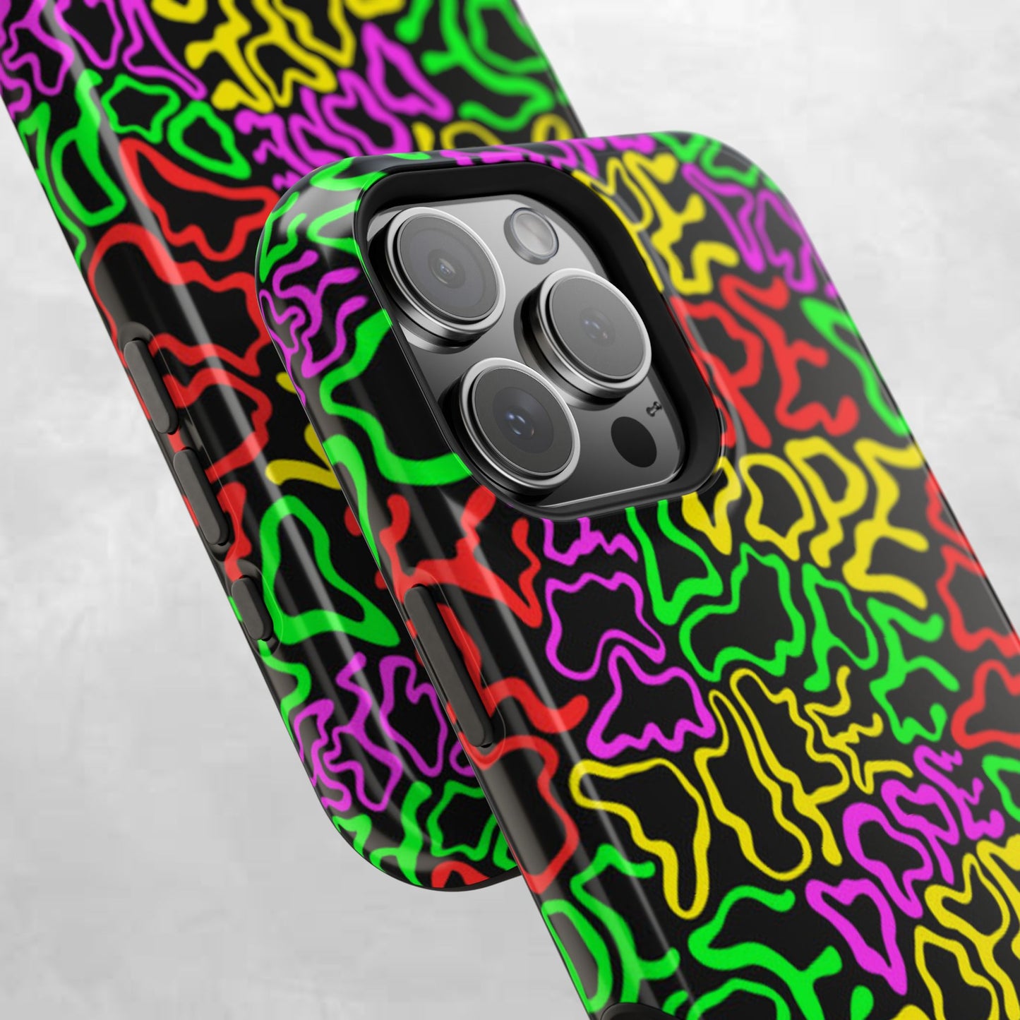 Colorful Magnetic Phone Cases, Funky Case for Teens, Cool Phone Accessories, Unique Gift for Friends, Vibrant Tough Cases, Phone Protection