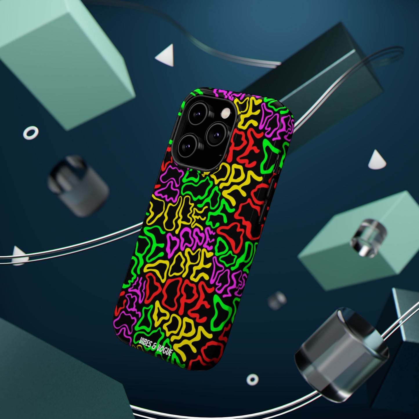 Colorful Magnetic Phone Cases, Funky Case for Teens, Cool Phone Accessories, Unique Gift for Friends, Vibrant Tough Cases, Phone Protection
