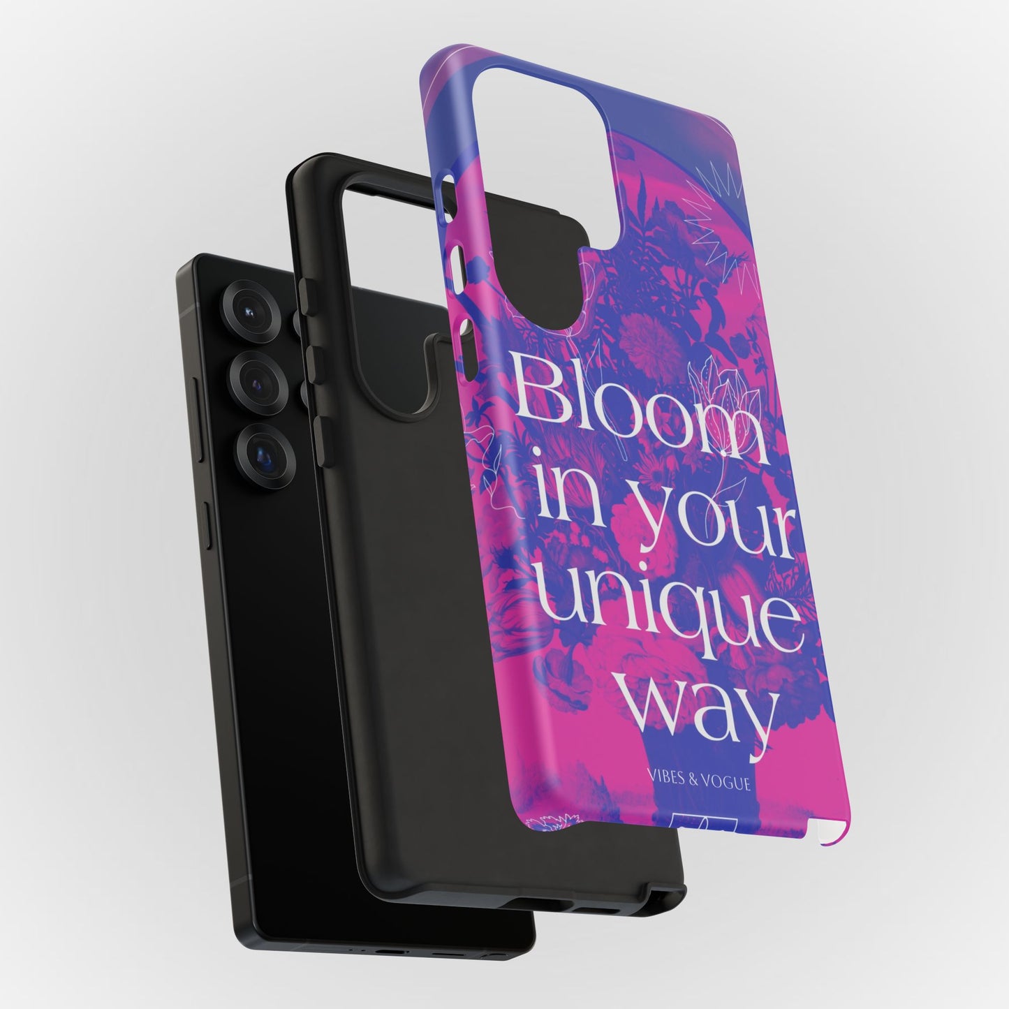 Bloom in Your Unique Way Phone Case - Tough and Stylish Design