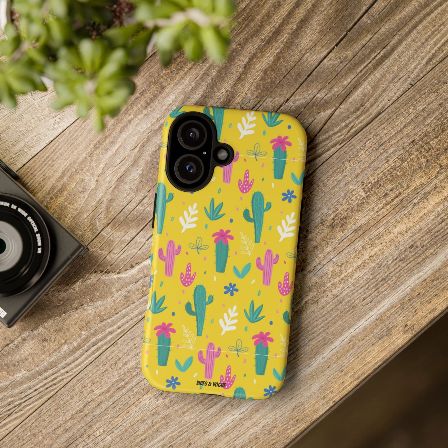 Cactus Phone Case - Tough Cases for Nature Lovers