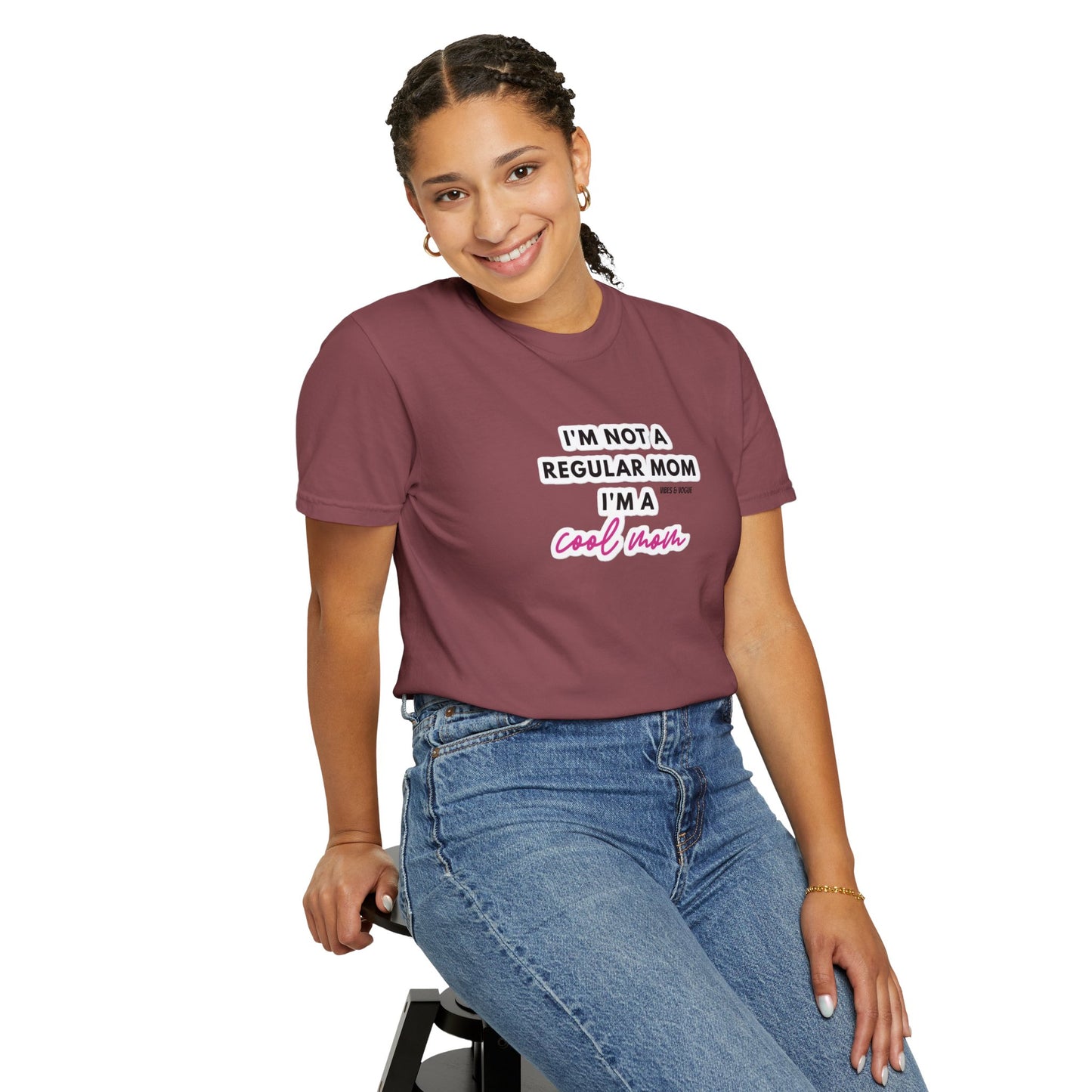 Cool Mom Unisex Garment-Dyed T-Shirt - Fun & Stylish Everyday Tee