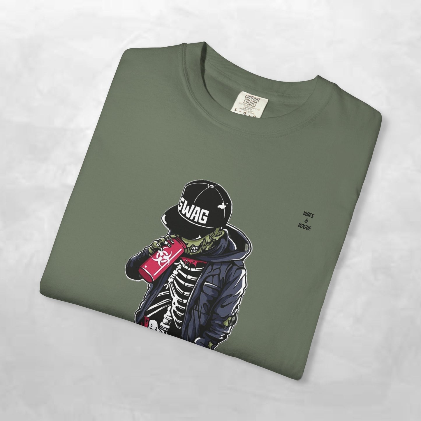 Cool Skeleton Swag Unisex T-Shirt - Trendy Streetwear Graphic Tee