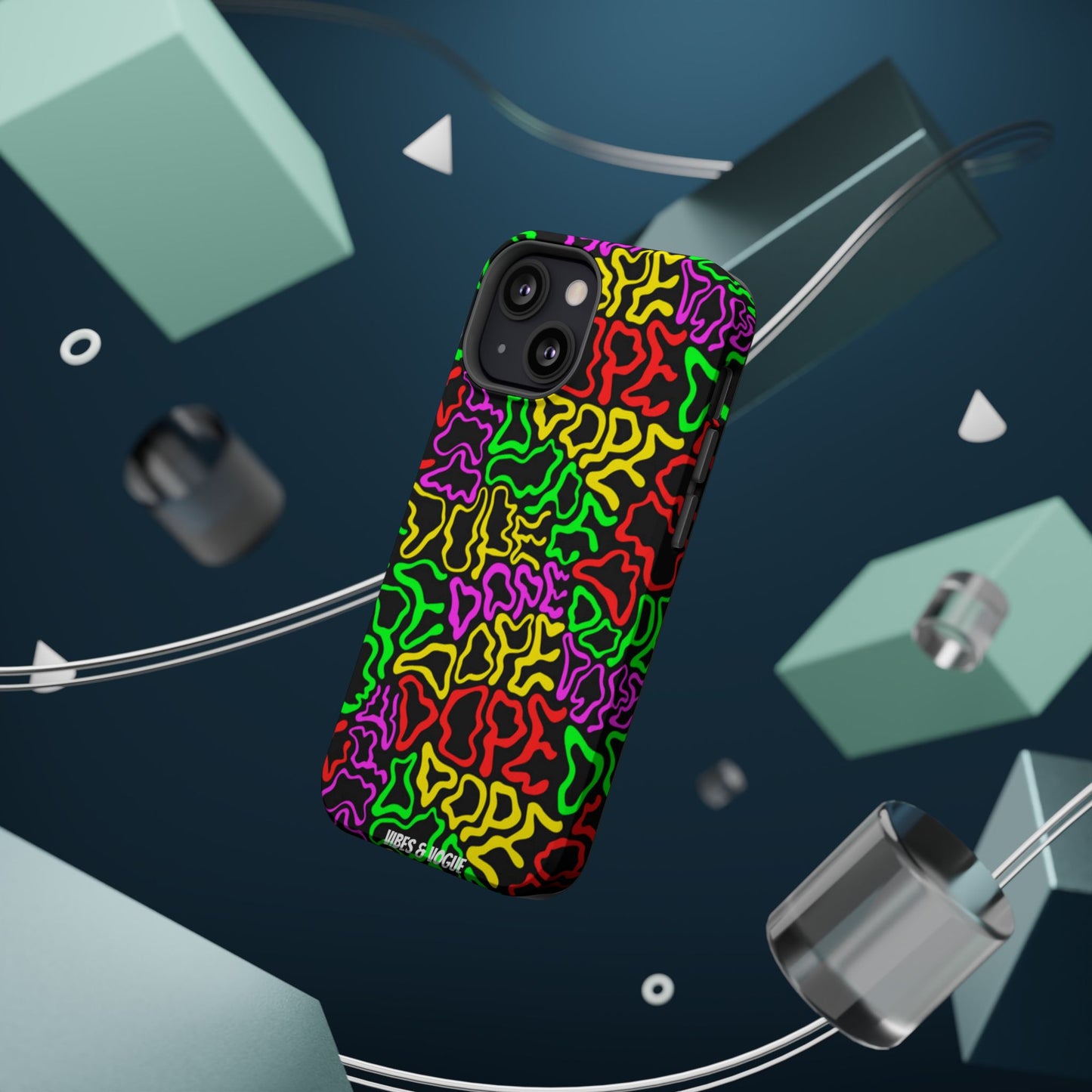 Colorful Magnetic Phone Cases, Funky Case for Teens, Cool Phone Accessories, Unique Gift for Friends, Vibrant Tough Cases, Phone Protection