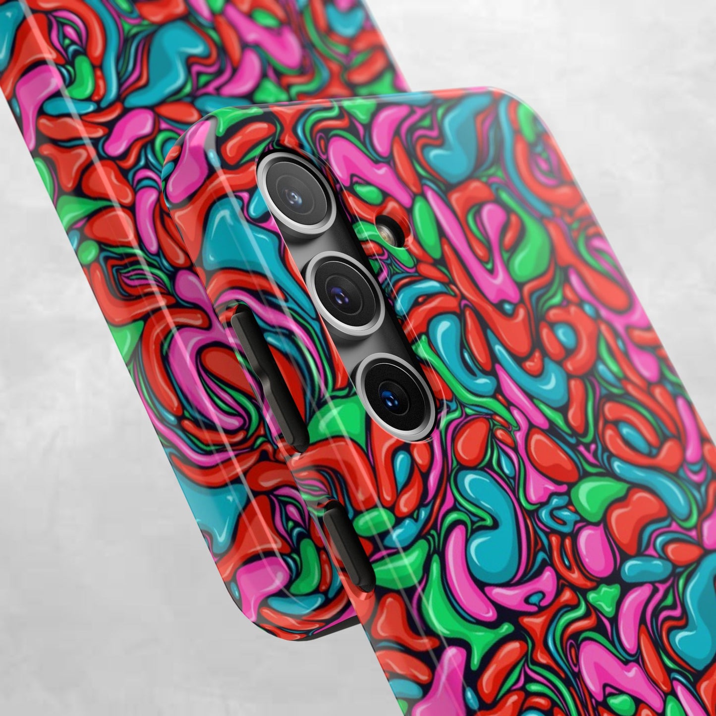 Vibrant Tough Phone Cases - Colorful Abstract Designs for Teens & Adults, Perfect Gift for Birthdays, Holidays, & Everyday Use