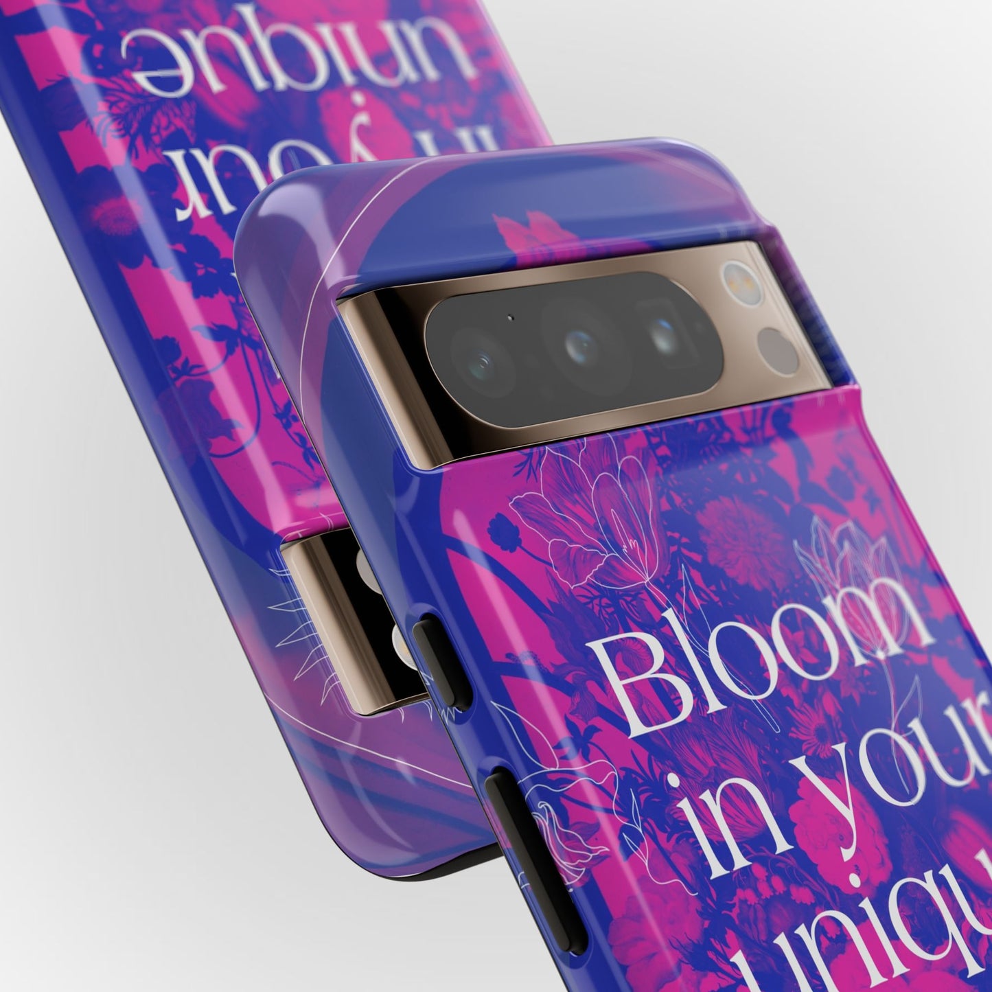 Bloom in Your Unique Way Phone Case - Tough and Stylish Design
