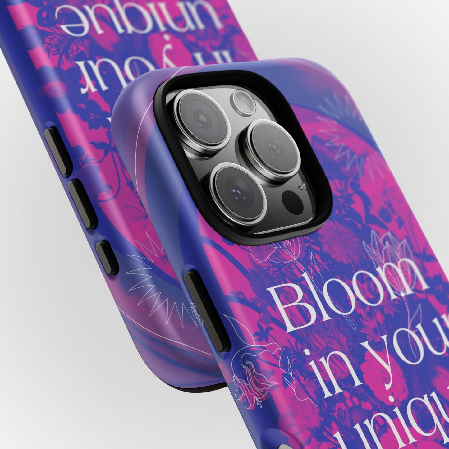 Bloom in Your Unique Way Phone Case - Tough and Stylish Design