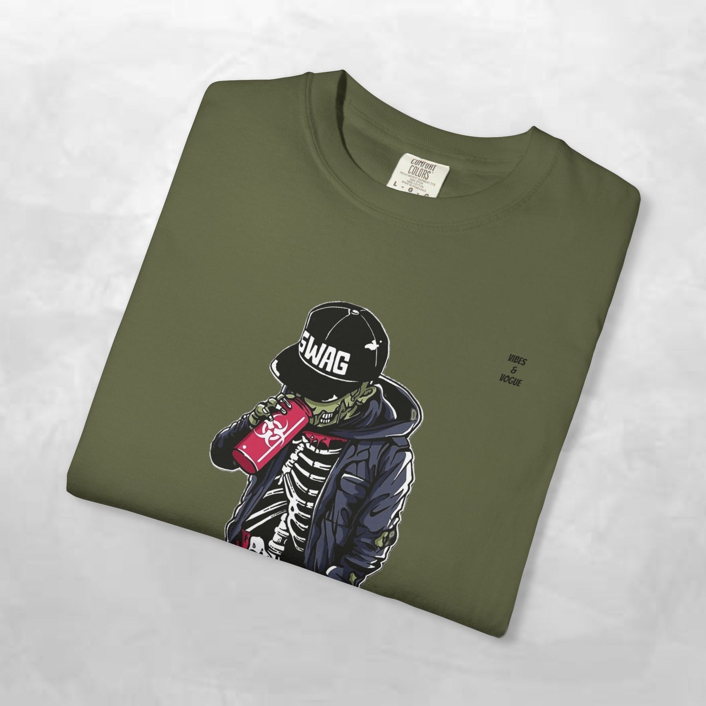 Cool Skeleton Swag Unisex T-Shirt - Trendy Streetwear Graphic Tee
