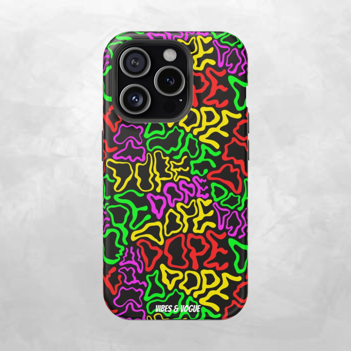 Colorful Magnetic Phone Cases, Funky Case for Teens, Cool Phone Accessories, Unique Gift for Friends, Vibrant Tough Cases, Phone Protection