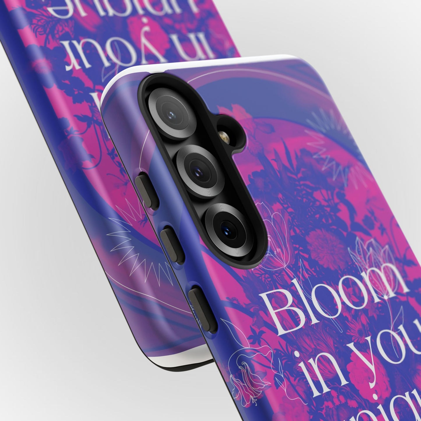 Bloom in Your Unique Way Phone Case - Tough and Stylish Design