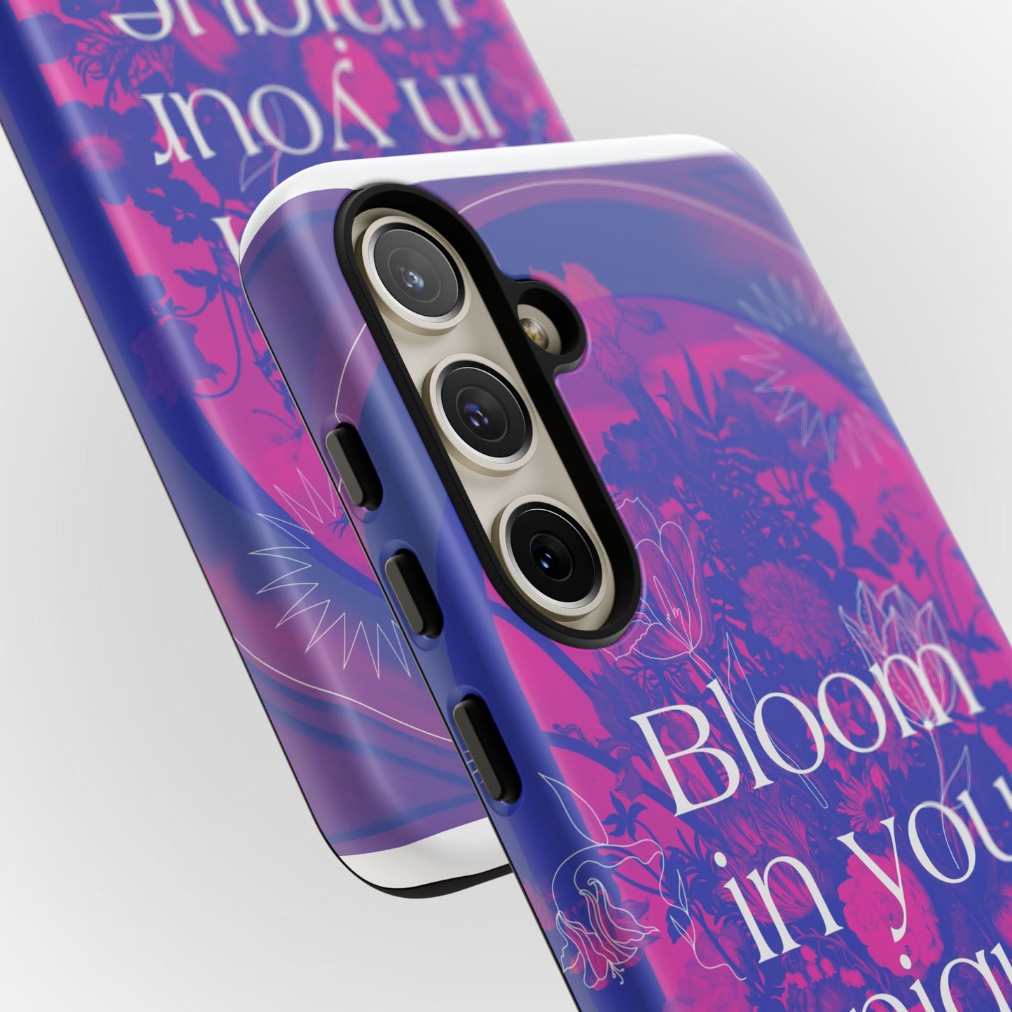 Bloom in Your Unique Way Phone Case - Tough and Stylish Design