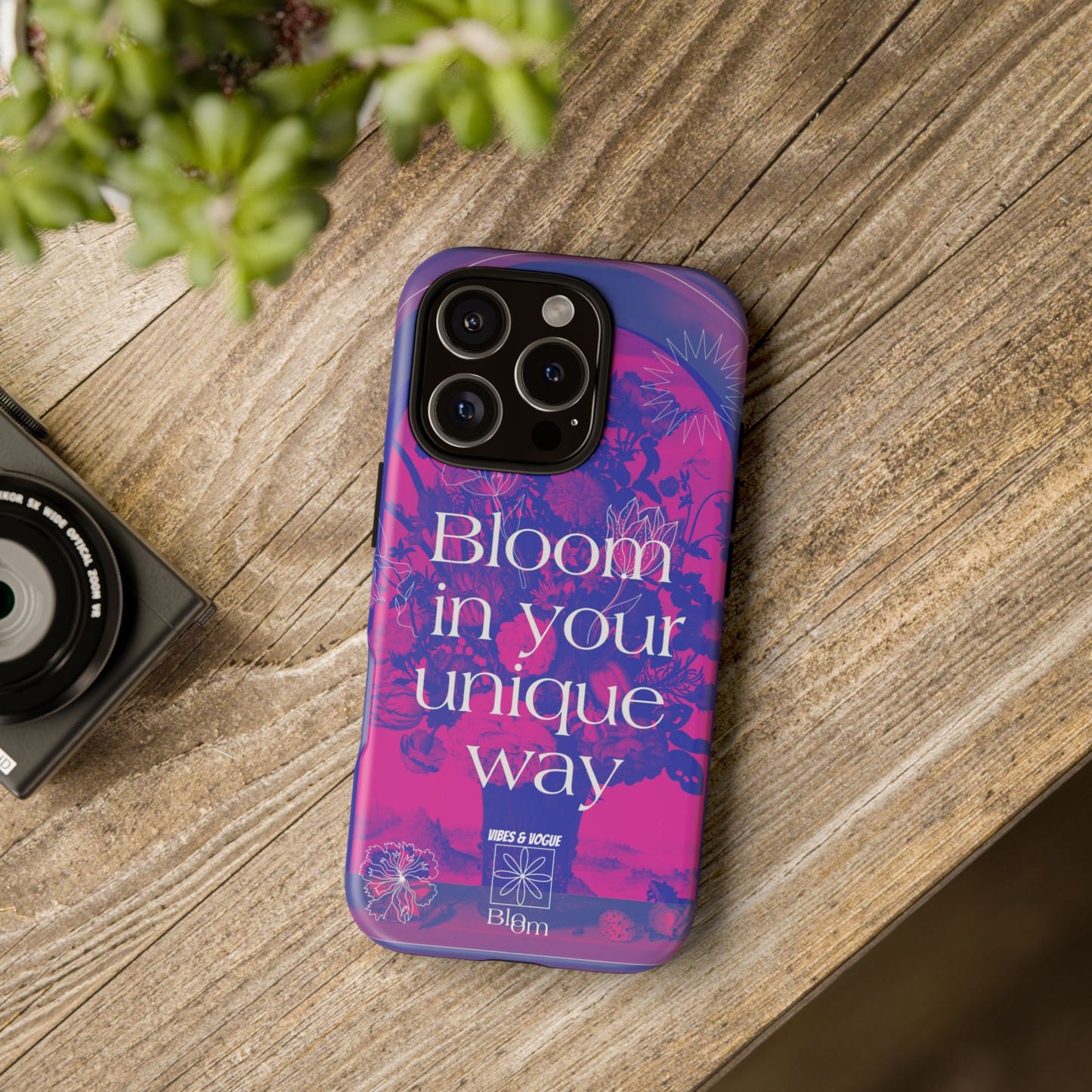 Bloom in Your Unique Way Phone Case - Tough and Stylish Design