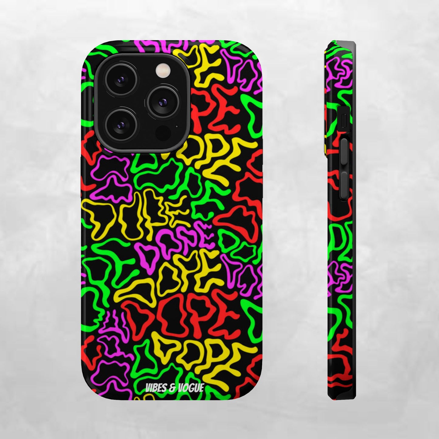 Colorful Magnetic Phone Cases, Funky Case for Teens, Cool Phone Accessories, Unique Gift for Friends, Vibrant Tough Cases, Phone Protection