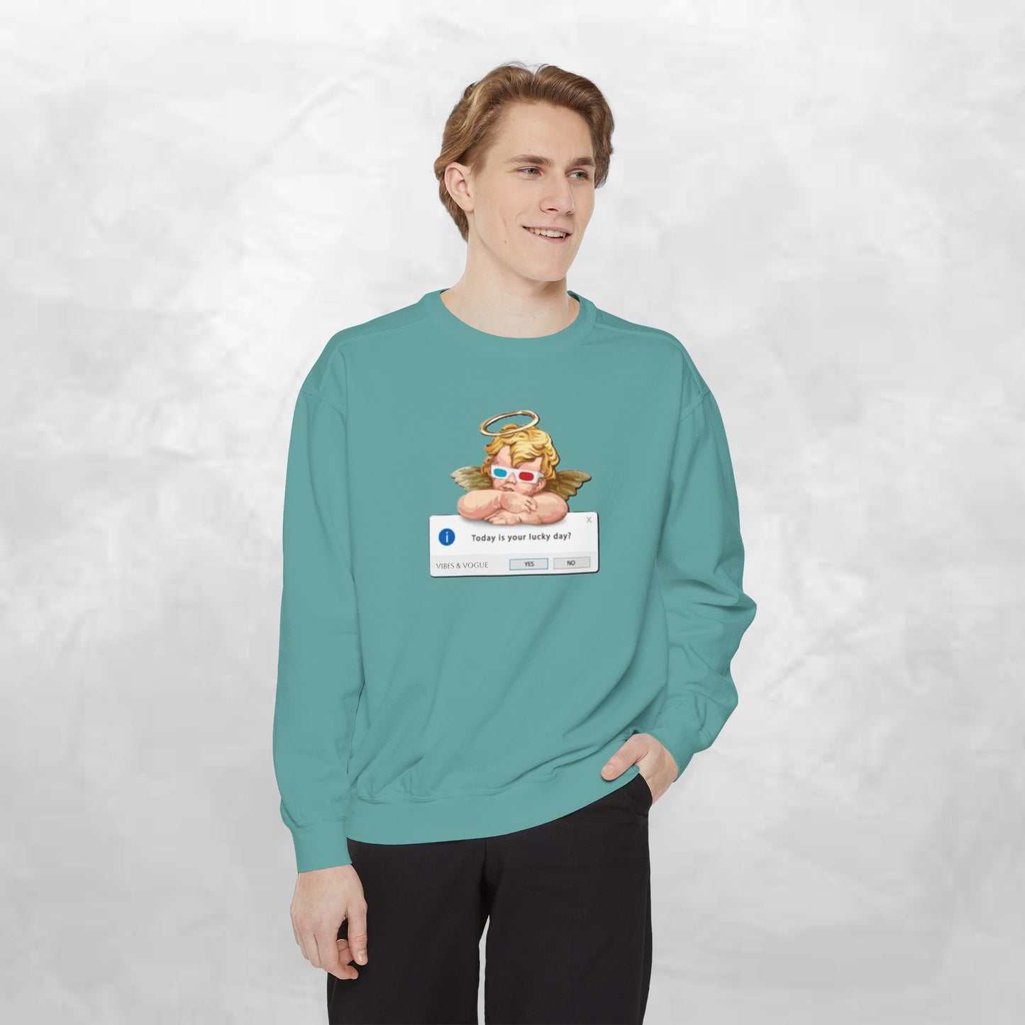 Cozy Unisex Sweatshirt with Playful Design - Perfect Gift for Friends, Parties, Casual Days, and Holidays