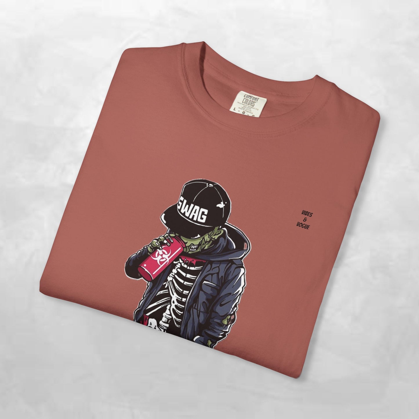 Cool Skeleton Swag Unisex T-Shirt - Trendy Streetwear Graphic Tee