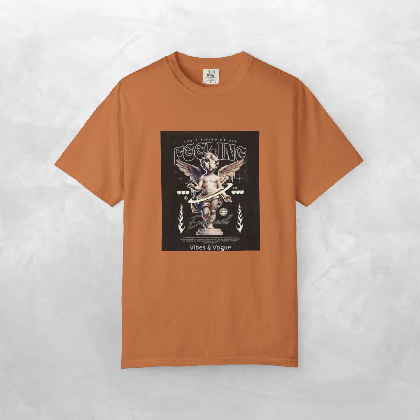 Vintage-Inspired Angel Graphic T-Shirt - Perfect for Casual Wear, Gift for Music Lovers, Cute Outfit Idea, Retro Design, Cozy Everyday Tee