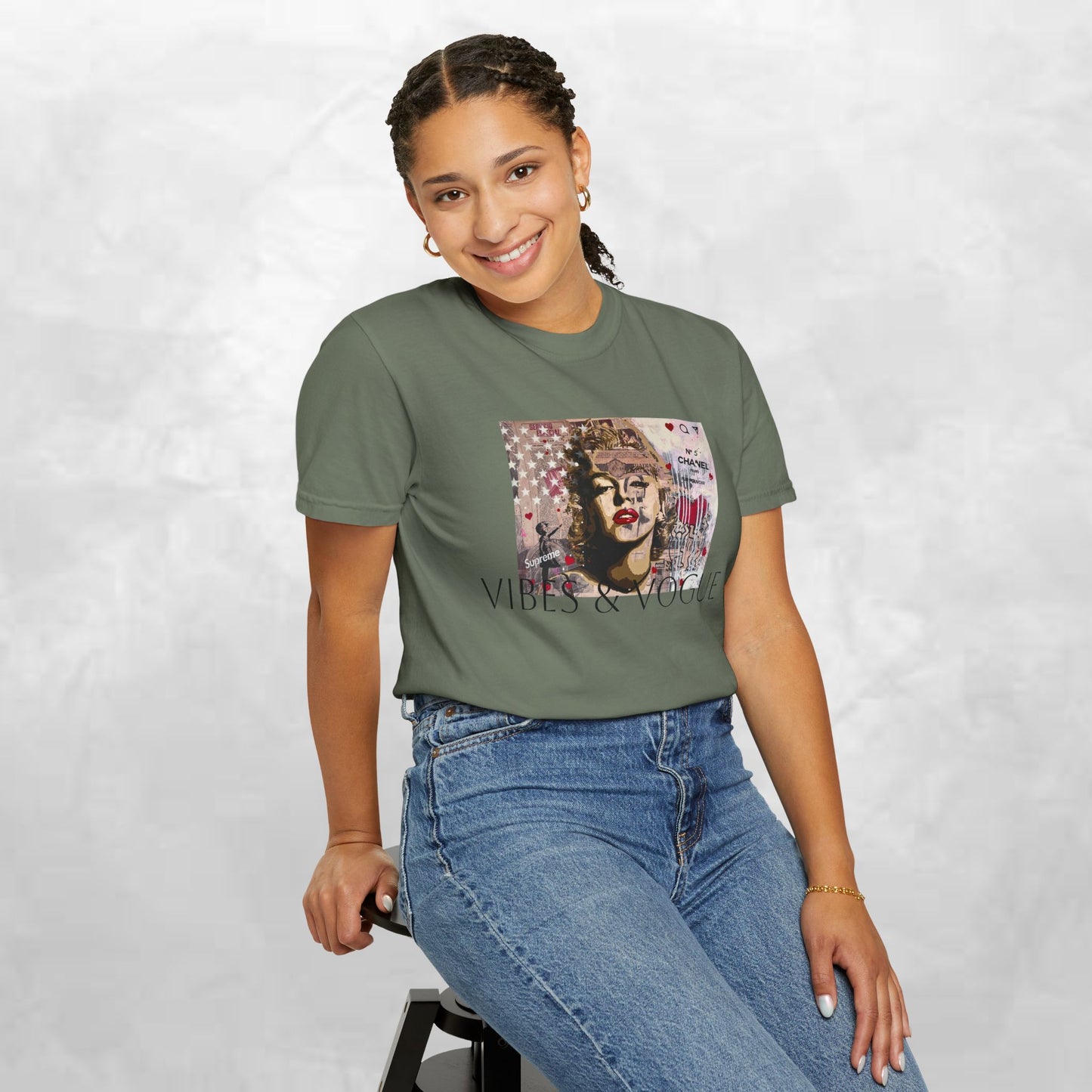 Artistic Unisex T-Shirt | Vintage Vibe Tee, Casual Wear, Art Lover Gift, Bohemian Style, Statement T-Shirt