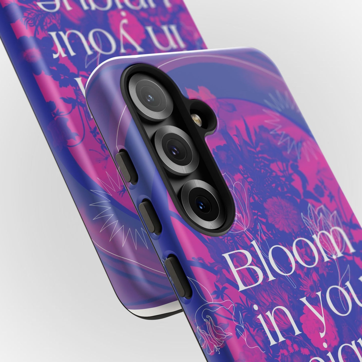 Bloom in Your Unique Way Phone Case - Tough and Stylish Design