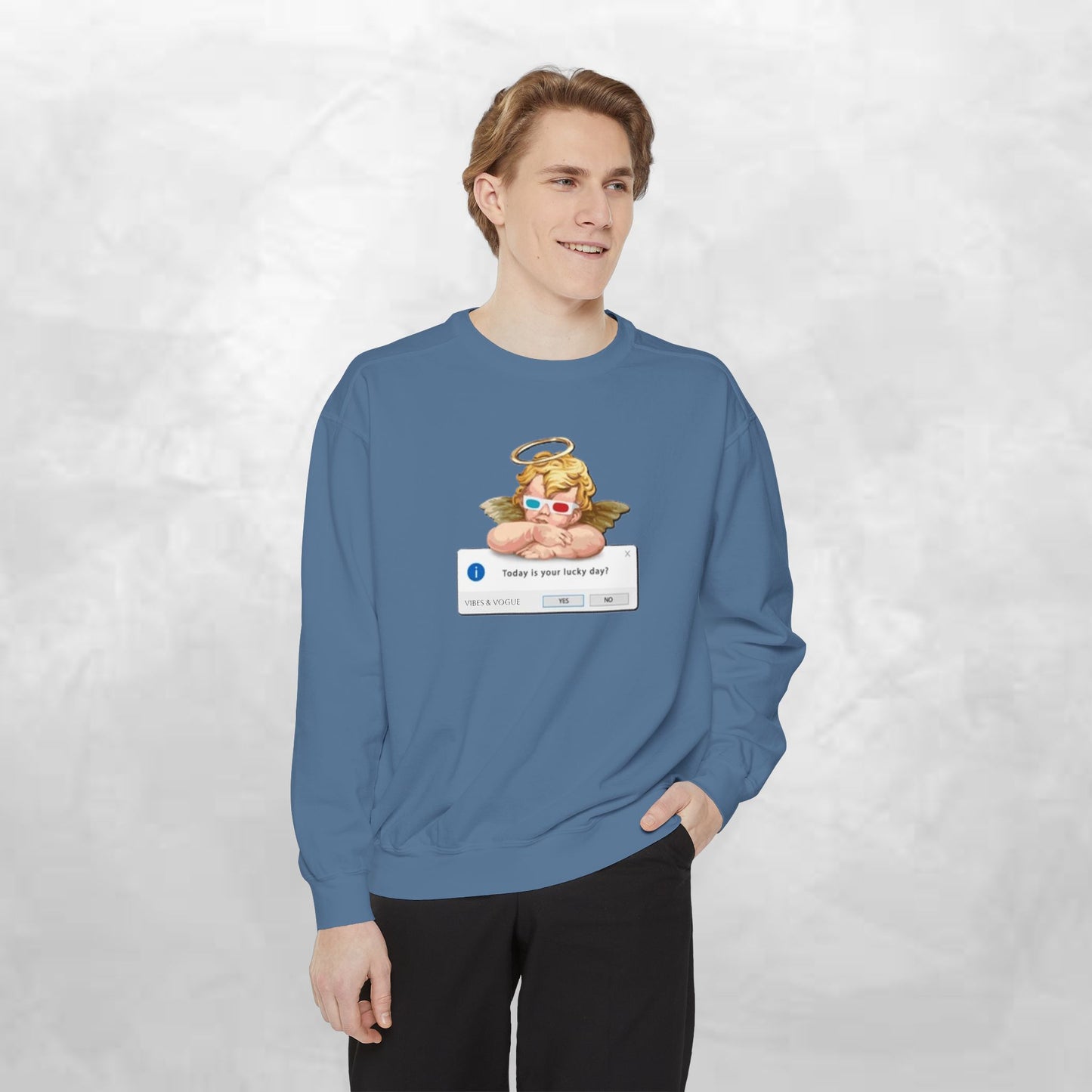 Cozy Unisex Sweatshirt with Playful Design - Perfect Gift for Friends, Parties, Casual Days, and Holidays
