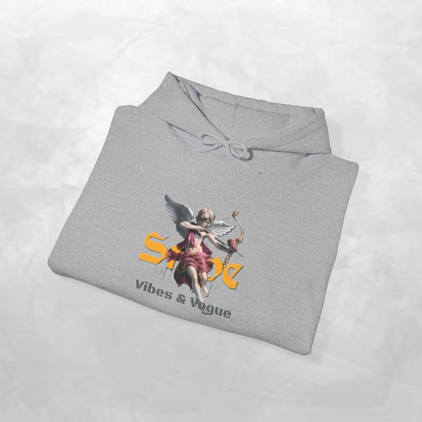 Chic Graphic Hoodie - Unisex Heavy Blend™ Sweatshirt, Casual Wear, Street Style, Gift for Him/Her, Comfortable Fashion, Trendy Apparel