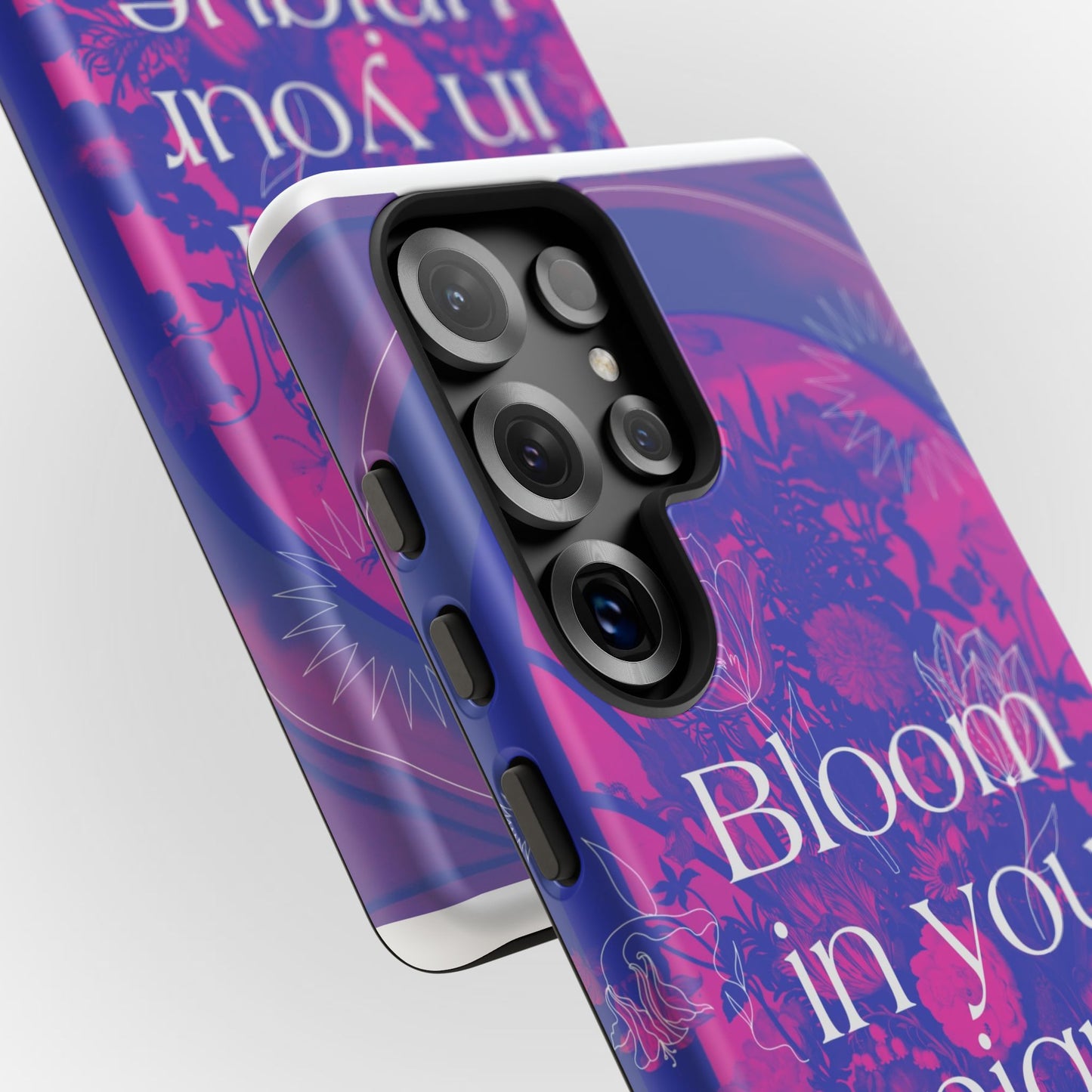 Bloom in Your Unique Way Phone Case - Tough and Stylish Design