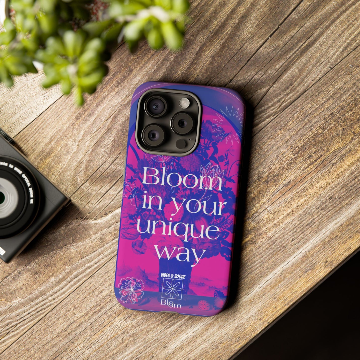 Bloom in Your Unique Way Phone Case - Tough and Stylish Design