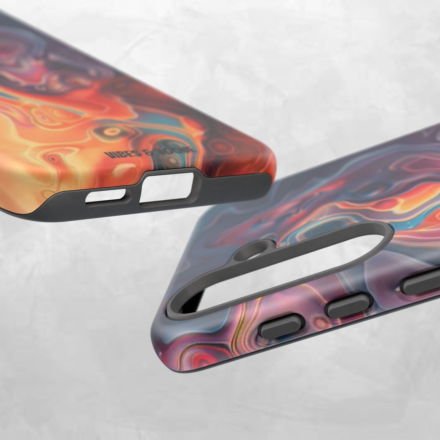 Colorful Phone Case, Abstract Print Cover, Tough Cases for Protection, Gift for Her, Modern Design, Trendy Mobile Accessory