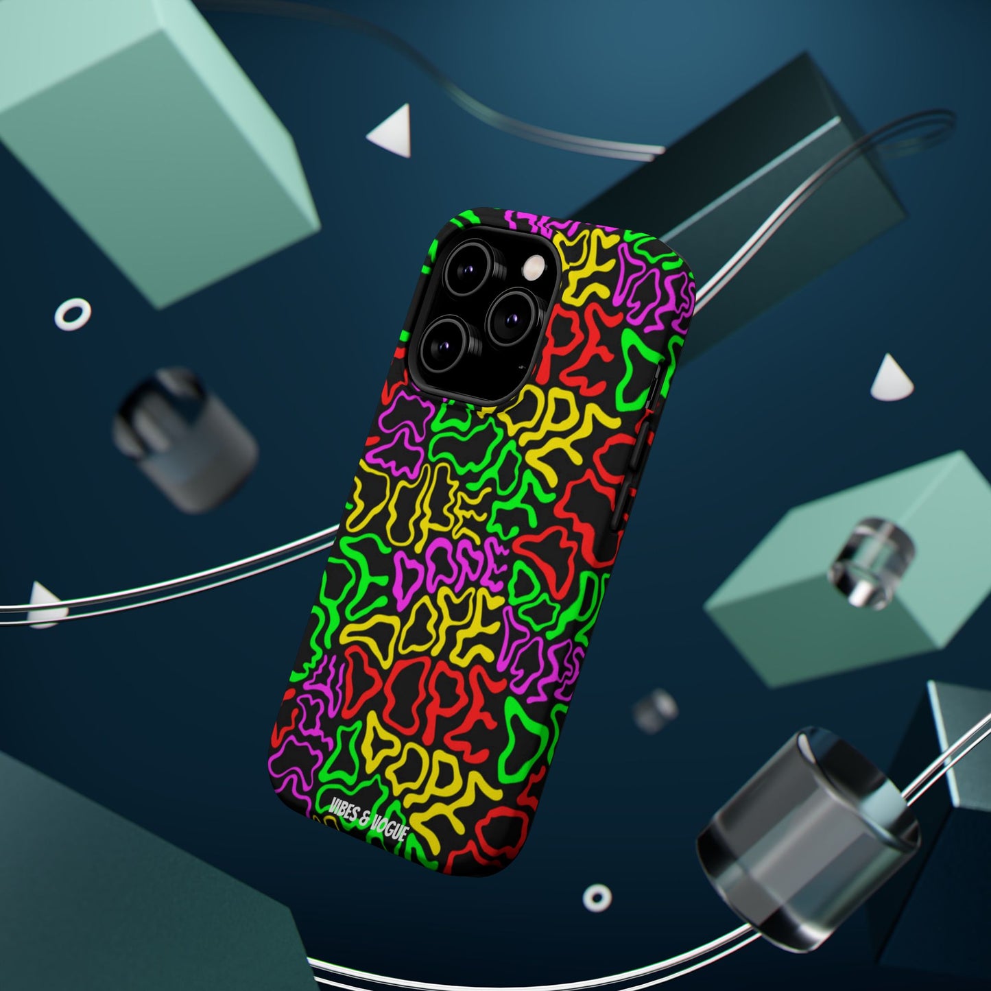 Colorful Magnetic Phone Cases, Funky Case for Teens, Cool Phone Accessories, Unique Gift for Friends, Vibrant Tough Cases, Phone Protection