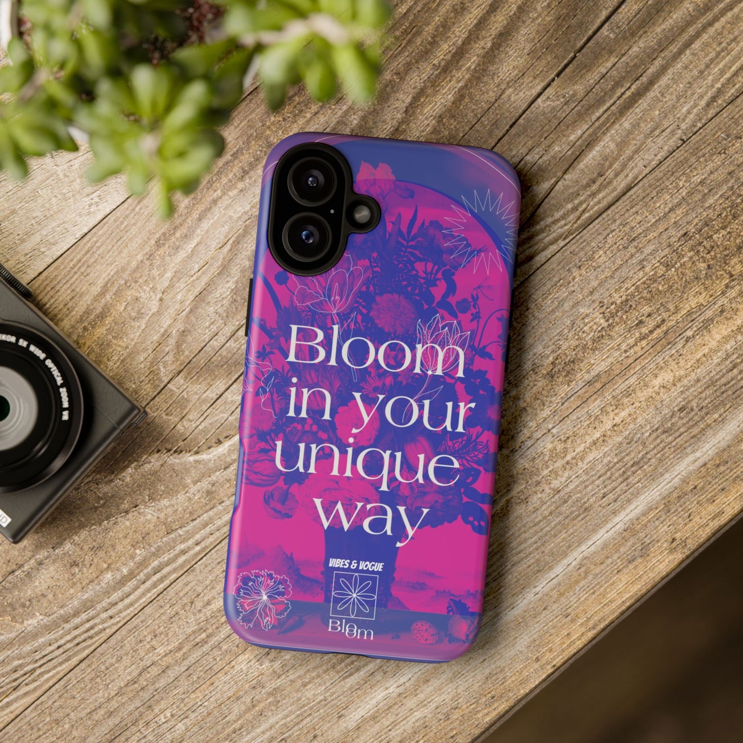 Bloom in Your Unique Way Phone Case - Tough and Stylish Design