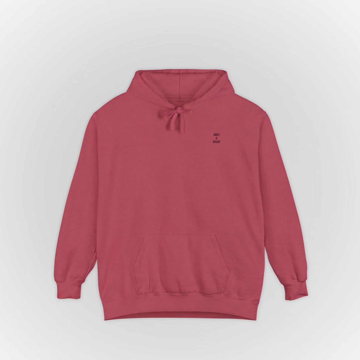 Comfortable Unisex Garment-Dyed Hoodie for Relaxed Days