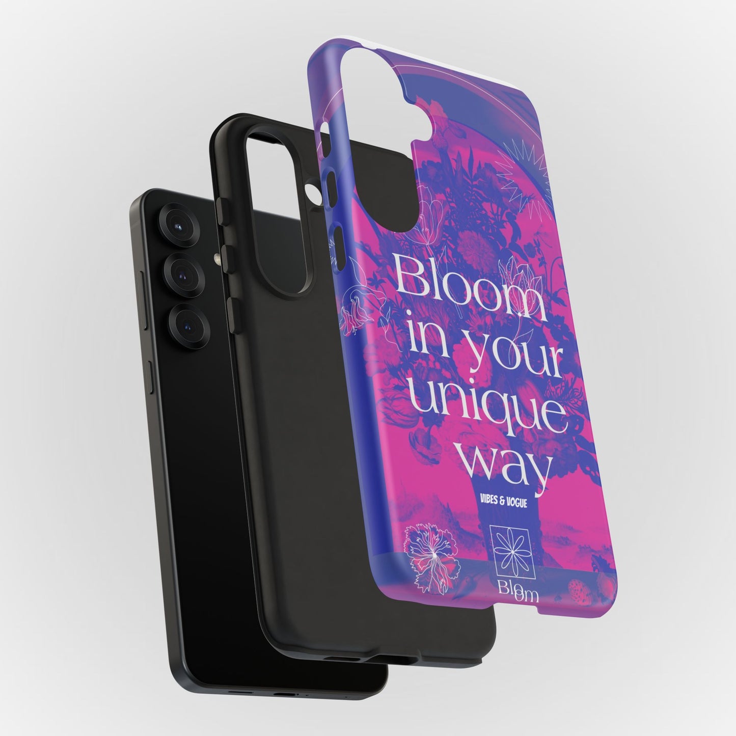 Bloom in Your Unique Way Phone Case - Tough and Stylish Design