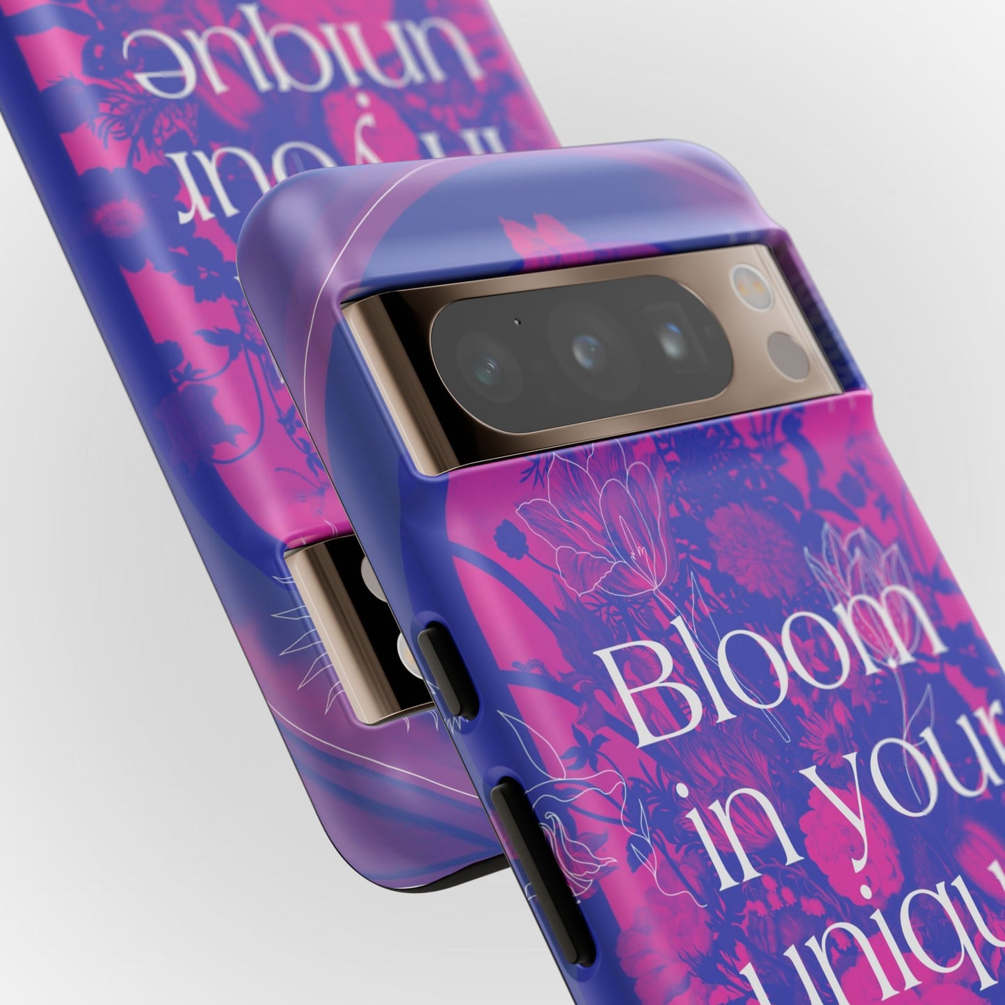 Bloom in Your Unique Way Phone Case - Tough and Stylish Design
