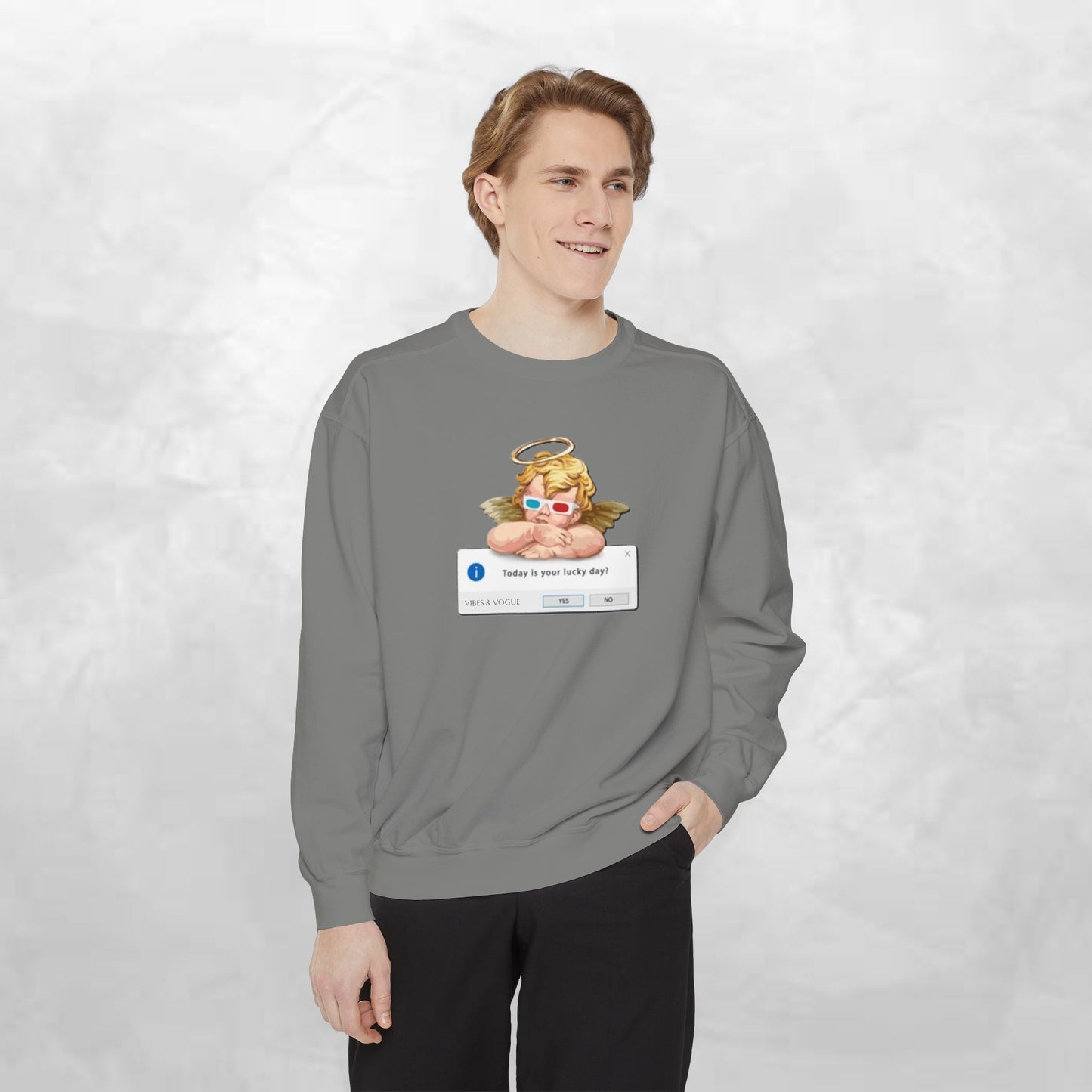 Cozy Unisex Sweatshirt with Playful Design - Perfect Gift for Friends, Parties, Casual Days, and Holidays