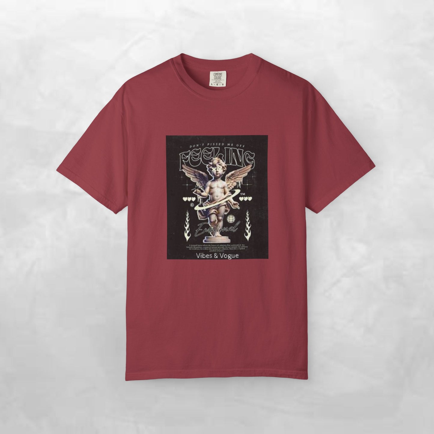 Vintage-Inspired Angel Graphic T-Shirt - Perfect for Casual Wear, Gift for Music Lovers, Cute Outfit Idea, Retro Design, Cozy Everyday Tee