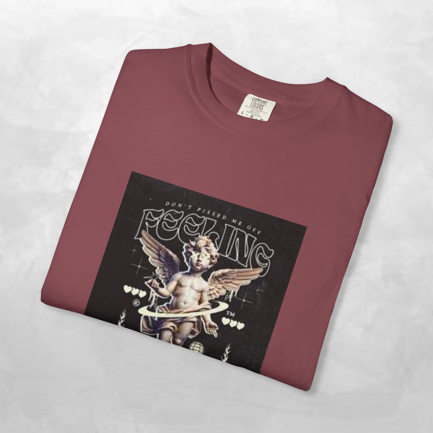 Vintage-Inspired Angel Graphic T-Shirt - Perfect for Casual Wear, Gift for Music Lovers, Cute Outfit Idea, Retro Design, Cozy Everyday Tee