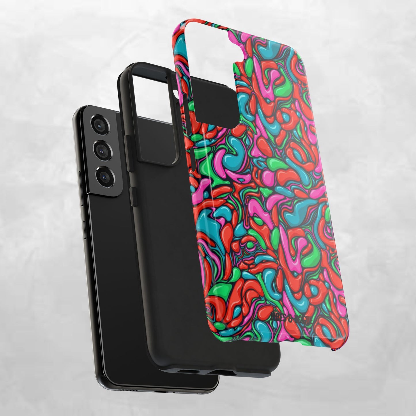 Vibrant Tough Phone Cases - Colorful Abstract Designs for Teens & Adults, Perfect Gift for Birthdays, Holidays, & Everyday Use