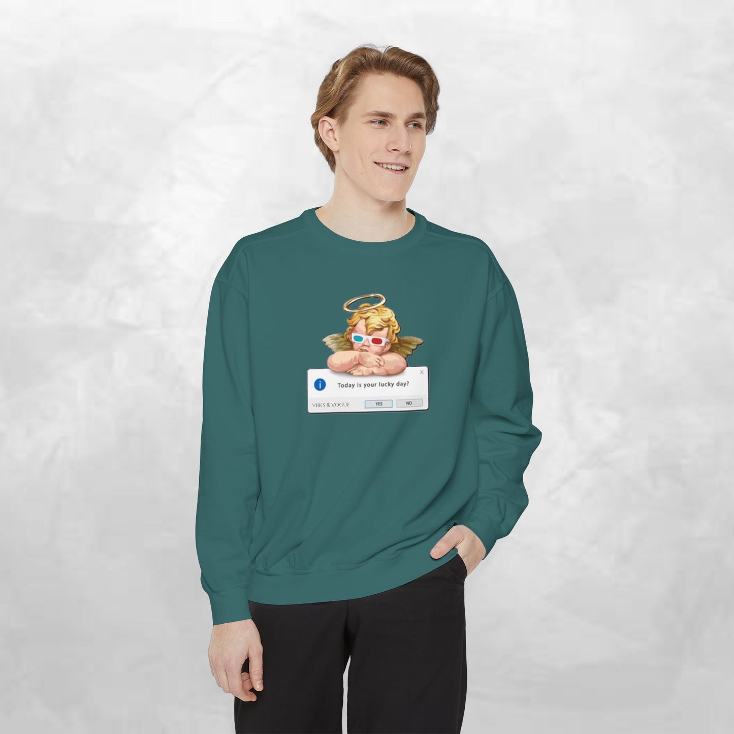 Cozy Unisex Sweatshirt with Playful Design - Perfect Gift for Friends, Parties, Casual Days, and Holidays