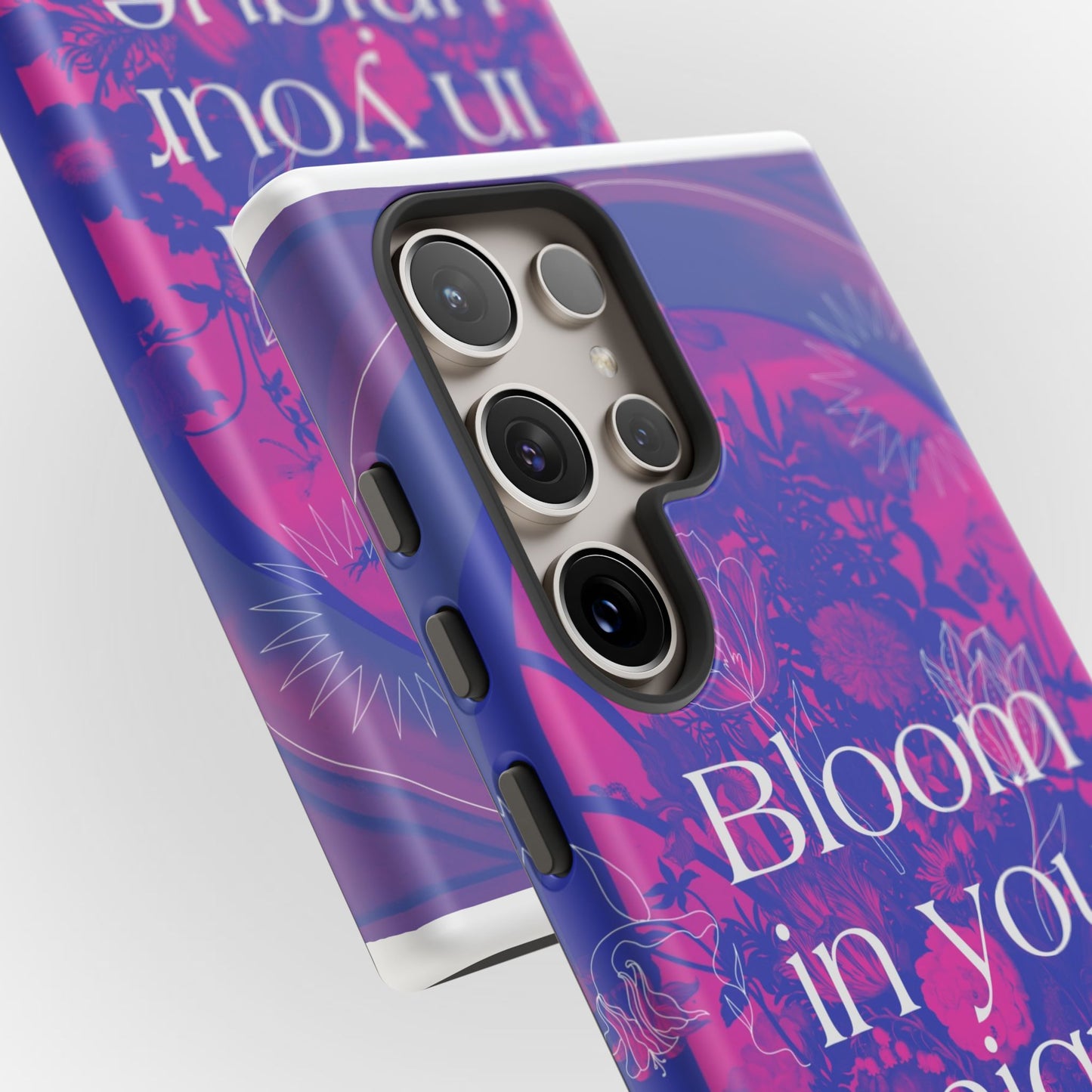 Bloom in Your Unique Way Phone Case - Tough and Stylish Design
