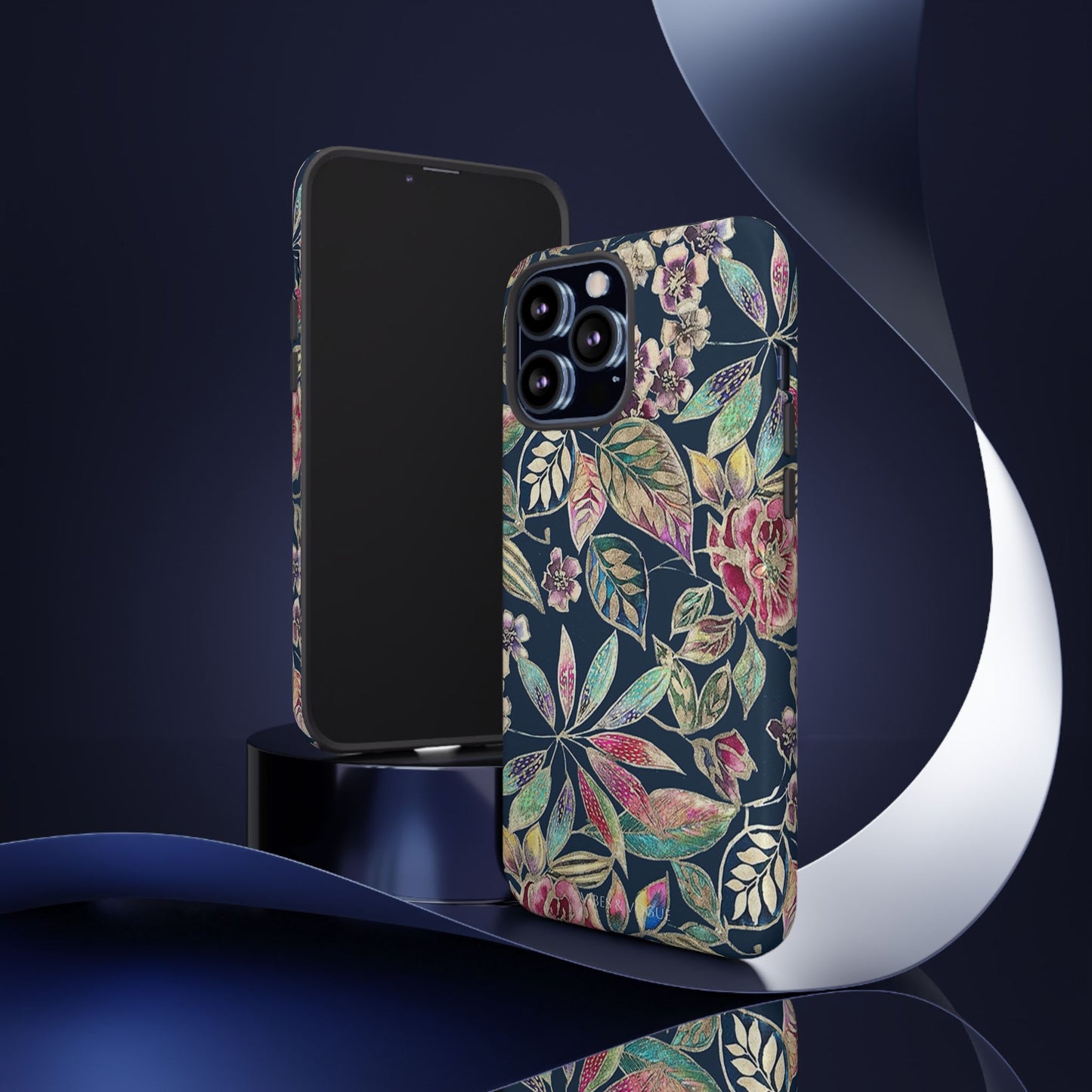 Floral Tough Phone Case - Stylish and Durable Protection