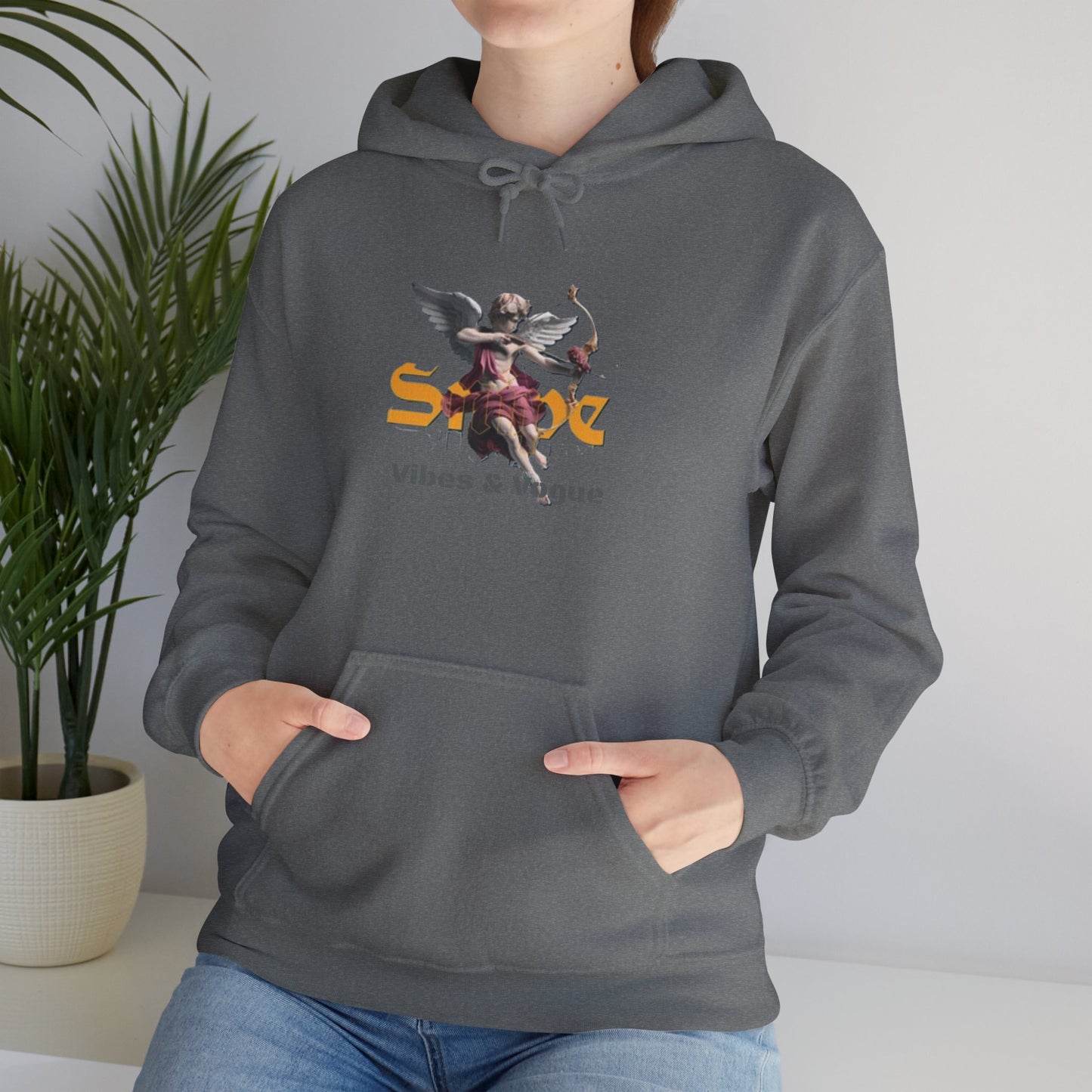Chic Graphic Hoodie - Unisex Heavy Blend™ Sweatshirt, Casual Wear, Street Style, Gift for Him/Her, Comfortable Fashion, Trendy Apparel